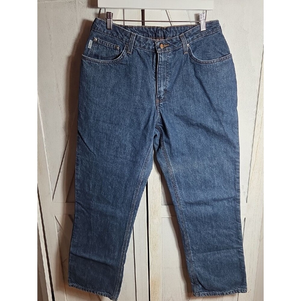 Carhartt 100% Cotton Fully Lined Straight Leg Jeans Size 12